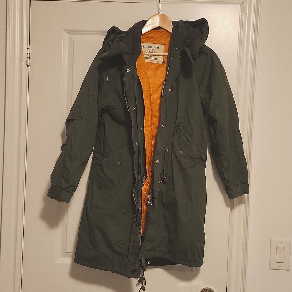Kai  aakmann(Korea brand) Long padded safari coat/size S